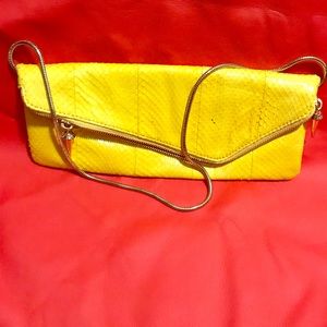 Herni Bendel clutch purse.